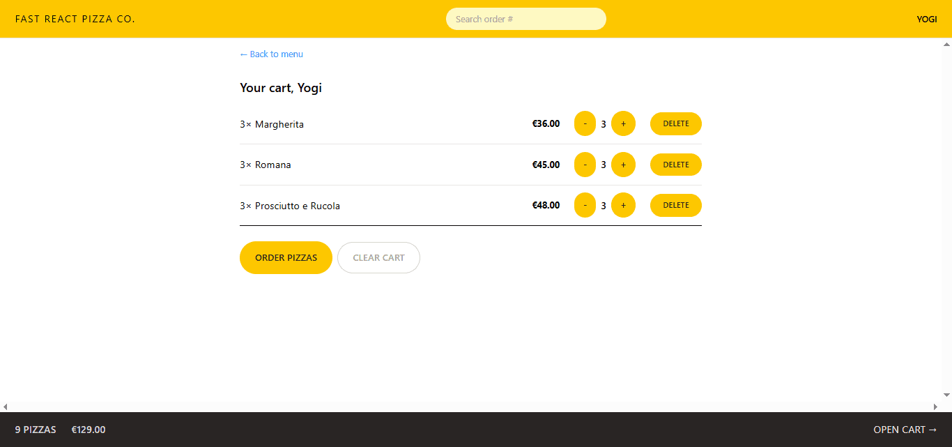 Pizza App screenshot 3