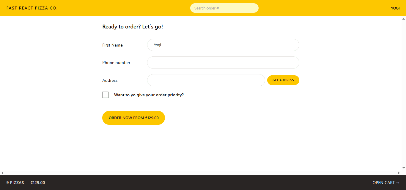 Pizza App screenshot 4